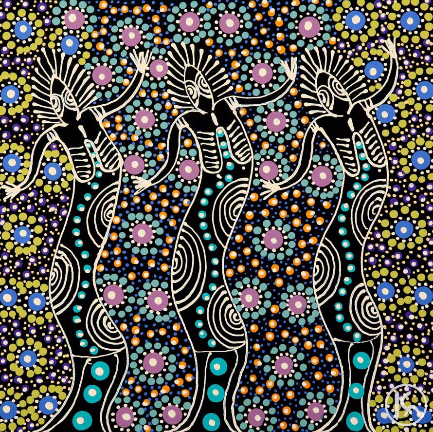 Dreamtime Sisters (09081711), Colleen Wallace Nungari